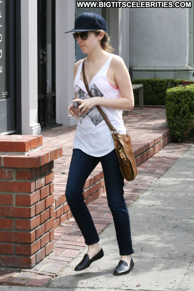 Anna Kendrick Beverly Hills Celebrity Jeans Beautiful Babe Paparazzi