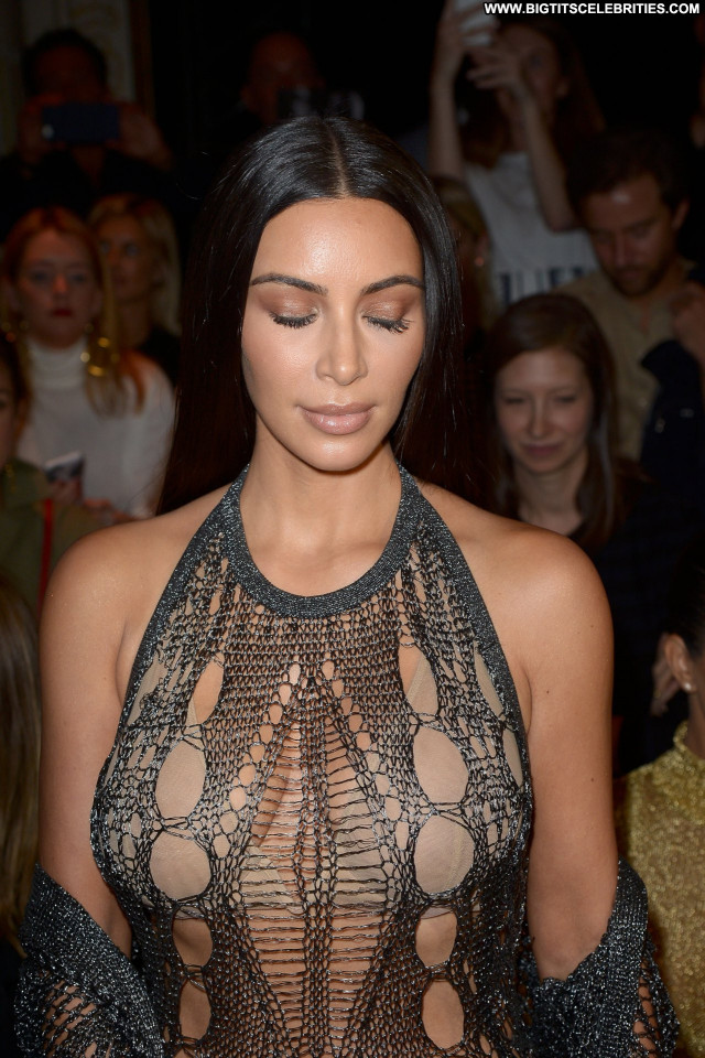 Kim Kardashian No Source Beautiful Candids Paris Celebrity Babe