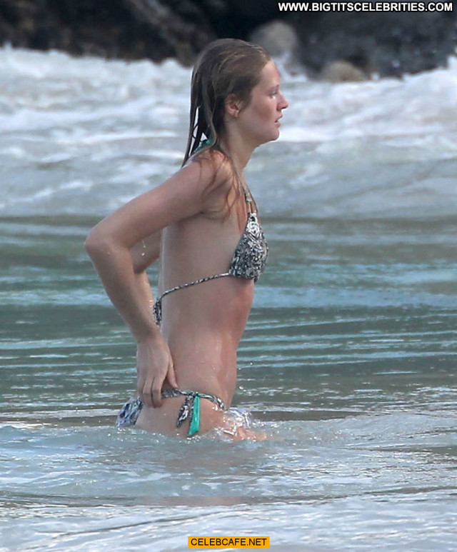 Toni Garrn No Source Topless Celebrity Babe Bikini Beautiful Toples