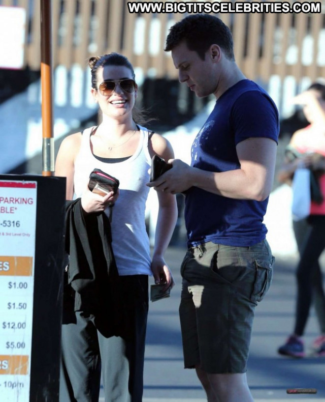 Lea Michele Los Angeles Beautiful Celebrity Angel Babe Paparazzi